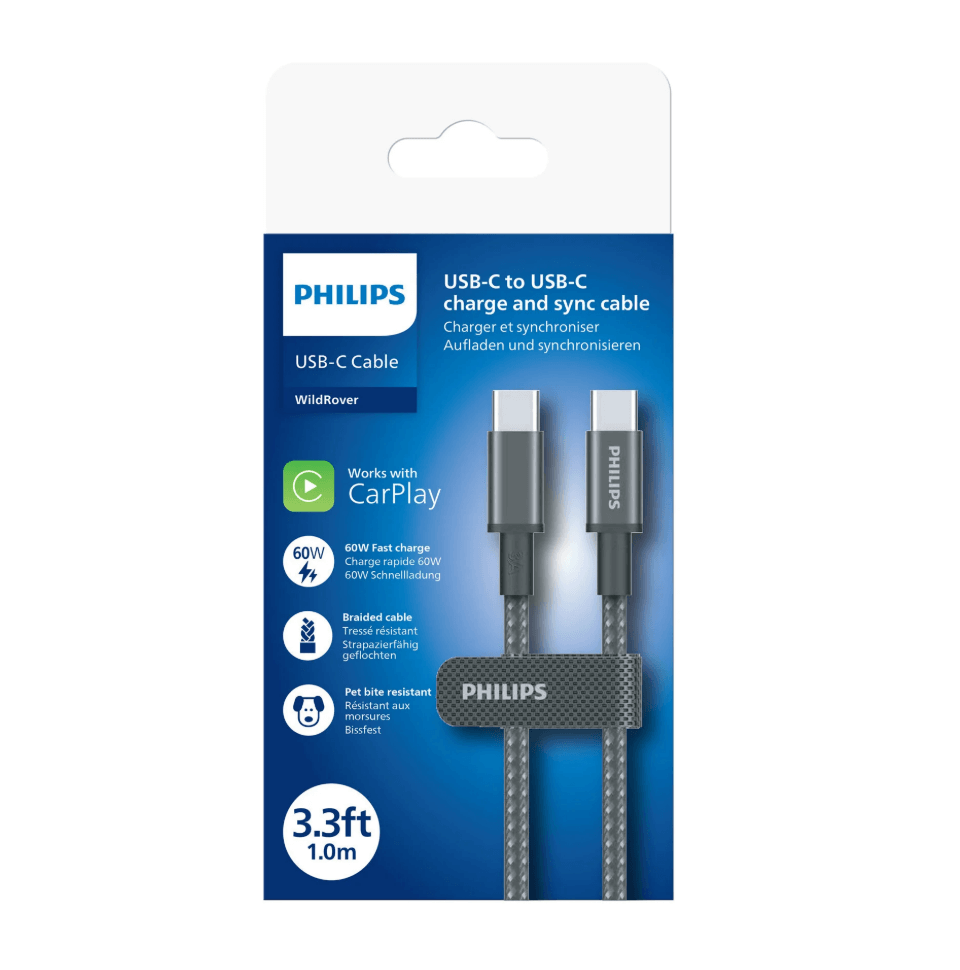 สายชาร์จ PHILIPS รุ่น DLC5030C/00 USB-C TO USB-C ยาว 1 เมตร